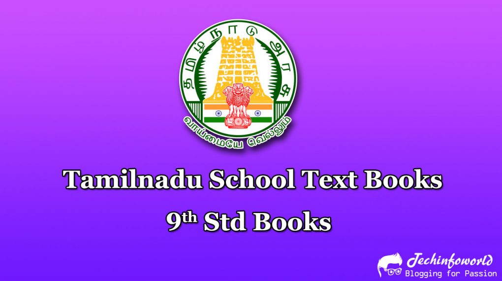 Tamilnadu 9th Standard Books Download PDF Samacheer Kalvi tamilnadu 9th standard books