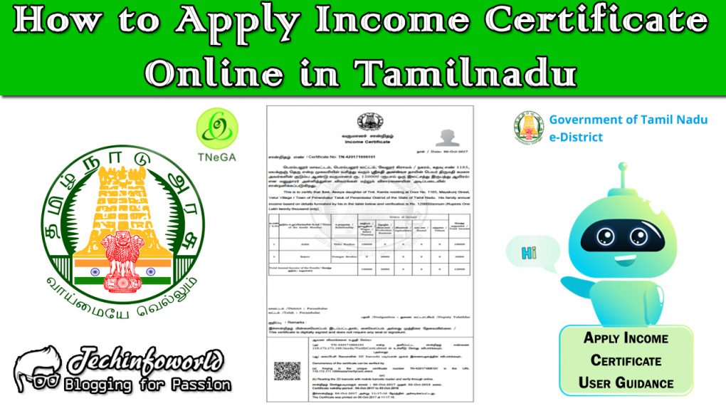 How to Apply Income Certificate Online in Tamilnadu 2026 how to apply income certificate online in tamilnadu